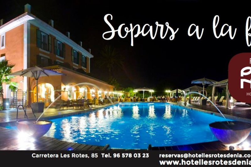 El Hotel Les Rotes inicia  los Sopars a la fresca con música de jazz en vivo  El Hotel Les Rotes inicia  los Sopars a la fresca con música de jazz en vivo