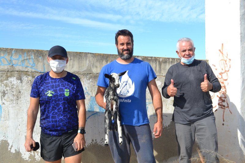 Los bomberos rescatan en Dénia a un cabritillo que quedó atrapado en  una acequia subterránea   Los bomberos rescatan en Dénia a un cabritillo que quedó atrapado en  una acequia subterránea