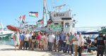 El barco de la Flotilla de la Libertad que denuncia el genocidio de Gaza recala en Dénia   El barco de la Flotilla de la Libertad que denuncia el genocidio de Gaza recala en Dénia