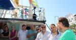 El barco de la Flotilla de la Libertad que denuncia el genocidio de Gaza recala en Dénia   El barco de la Flotilla de la Libertad que denuncia el genocidio de Gaza recala en Dénia