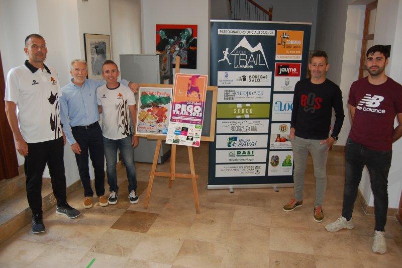 La Regidoria d’Esports de Pego i el Club Esportiu Dorsal 19 presenten la Trail i la Volta a Peu 2023 La Regidoria d’Esports de Pego i el Club Esportiu Dorsal 19 presenten la Trail i la Volta a Peu 2023