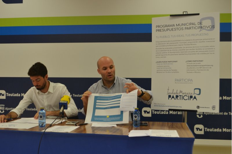 Los vecinos de Teulada votarán algunas inversiones para el presupuesto de 2018 Los vecinos de Teulada votarán algunas inversiones para el presupuesto de 2018