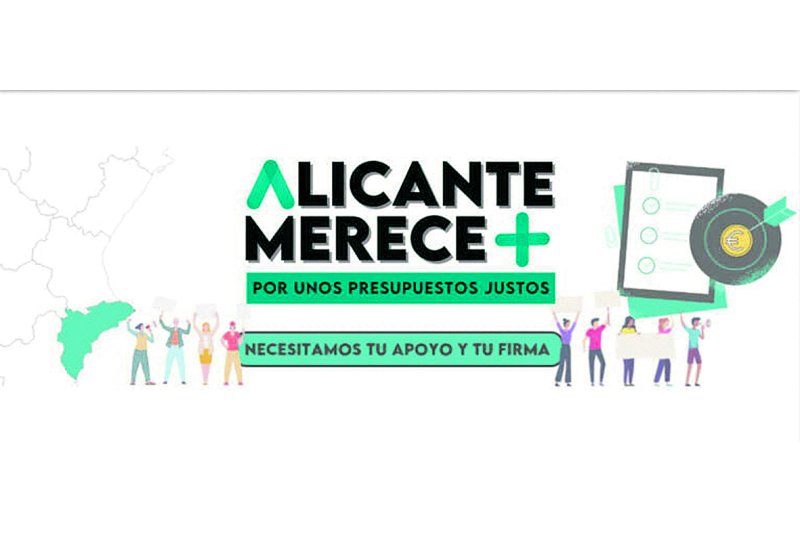 Alicante, merece más: el manifiesto de los empresarios para reclamar mayor financiación del Estado  Alicante, merece más: el manifiesto de los empresarios para reclamar mayor financiación del Estado