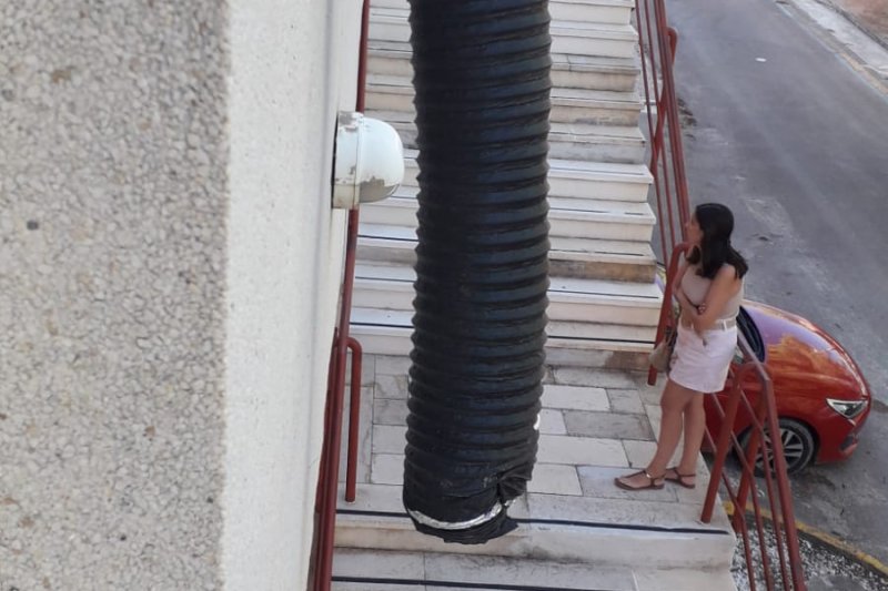 La base del SAMU en La Pedrera está sin aire acondicionado desde hace tres semanas  La base del SAMU en La Pedrera está sin aire acondicionado desde hace tres semanas