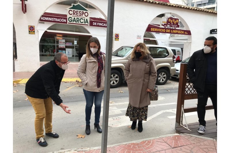 Obras de mantenimiento de la calle La Pau y adyacentes en Calp Obras de mantenimiento de la calle La Pau y adyacentes en Calp