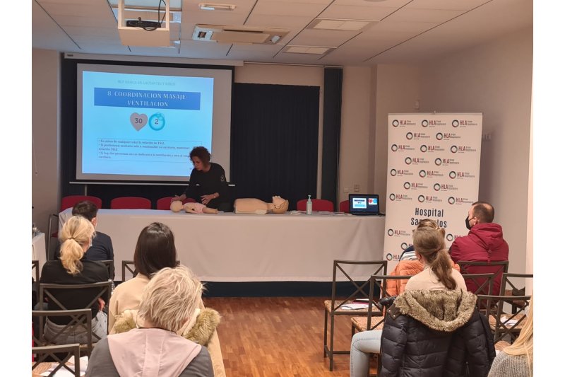 Marina Dénia ofrece un nuevo taller de reanimación pediátrica básica Marina Dénia ofrece un nuevo taller de reanimación pediátrica básica