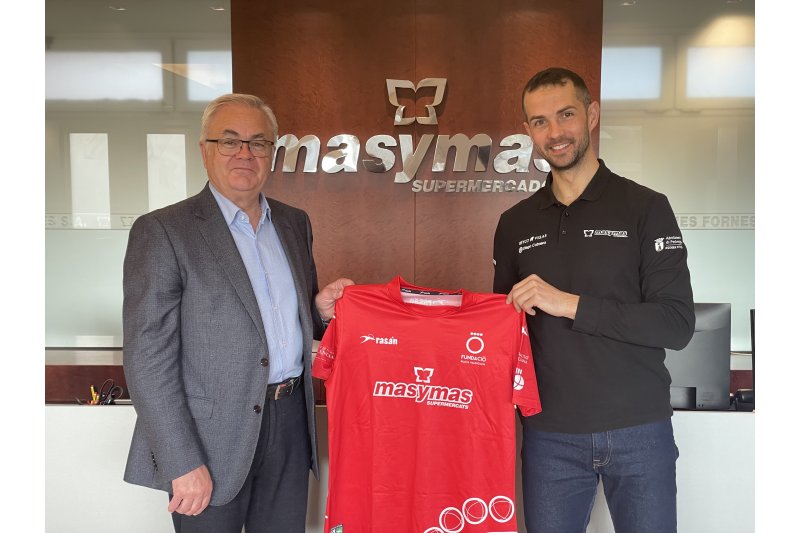 Masymas Supermercados renueva el patrocinio al pelotari Pere Ribes Masymas Supermercados renueva el patrocinio al pelotari Pere Ribes
