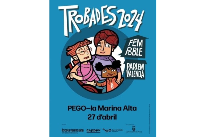 Una quarantena de centres educatius es donen cita el proper dissabte als carrers de Pego en la Trobada d’Escoles en Valencià  Una quarantena de centres educatius es donen cita el proper dissabte als carrers de Pego en la Trobada d’Escoles en Valencià