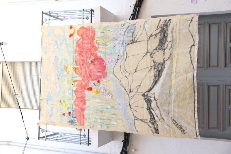 Art al Vent ja llueix els més de mig centenar de cobertors al Carrer La Bassa de Gata Art al Vent ja llueix els més de mig centenar de cobertors al Carrer La Bassa de Gata