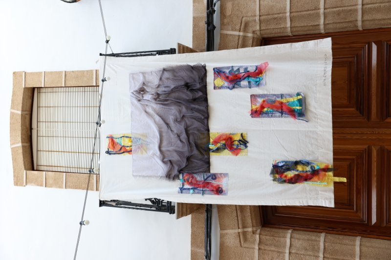 Art al Vent ja llueix els més de mig centenar de cobertors al Carrer La Bassa de Gata Art al Vent ja llueix els més de mig centenar de cobertors al Carrer La Bassa de Gata