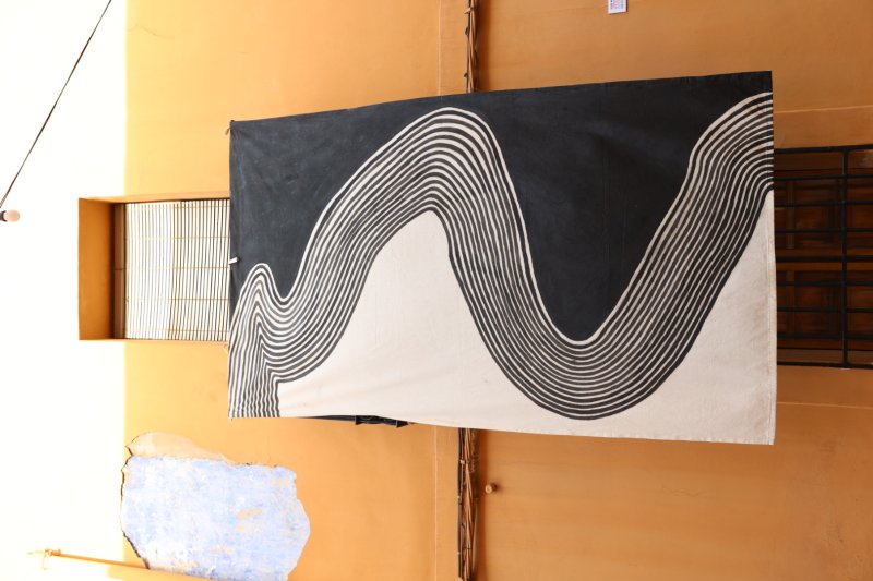 Art al Vent ja llueix els més de mig centenar de cobertors al Carrer La Bassa de Gata Art al Vent ja llueix els més de mig centenar de cobertors al Carrer La Bassa de Gata