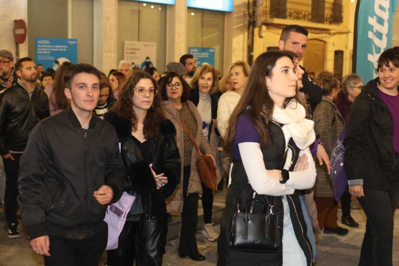 La manifestació del 8M de Pedreguer clama pels drets de les dones de tot el món i contra el capitalisme patriarcal La manifestació del 8M de Pedreguer clama pels drets de les dones de tot el món i contra el capitalisme patriarcal