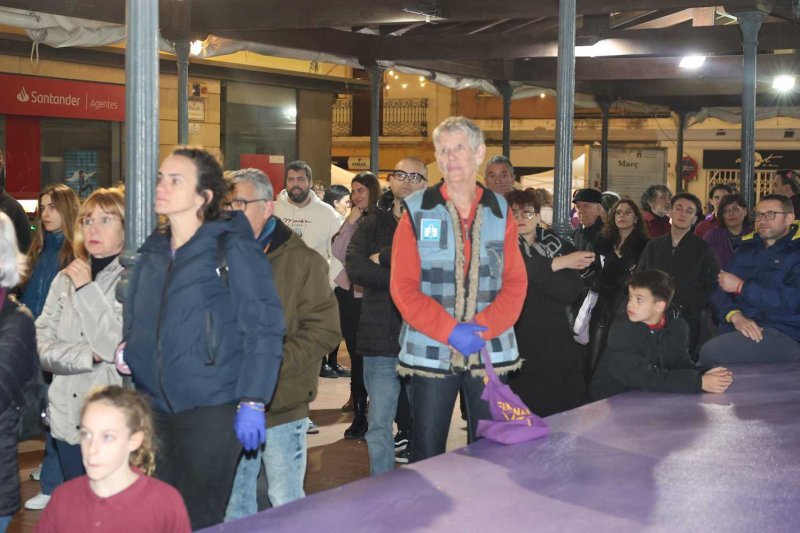La manifestació del 8M de Pedreguer clama pels drets de les dones de tot el món i contra el capitalisme patriarcal La manifestació del 8M de Pedreguer clama pels drets de les dones de tot el món i contra el capitalisme patriarcal