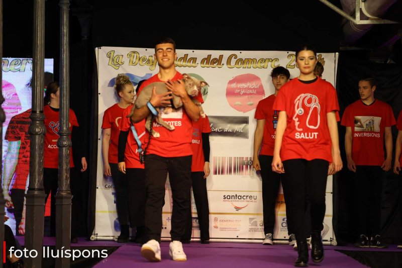 La gran desfilada del Comerç de Pedreguer va més enllà de la moda i complements i innova amb altres sectors La gran desfilada del Comerç de Pedreguer va més enllà de la moda i complements i innova amb altres sectors