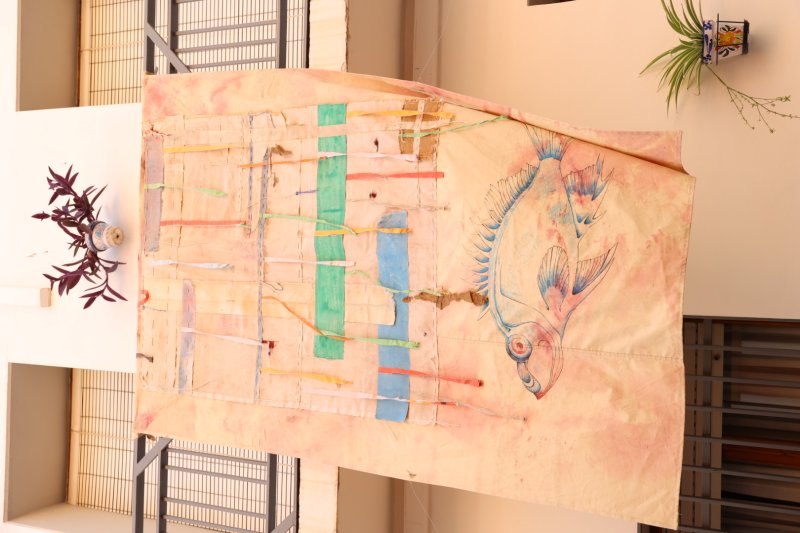 Art al Vent ja llueix els més de mig centenar de cobertors al Carrer La Bassa de Gata Art al Vent ja llueix els més de mig centenar de cobertors al Carrer La Bassa de Gata