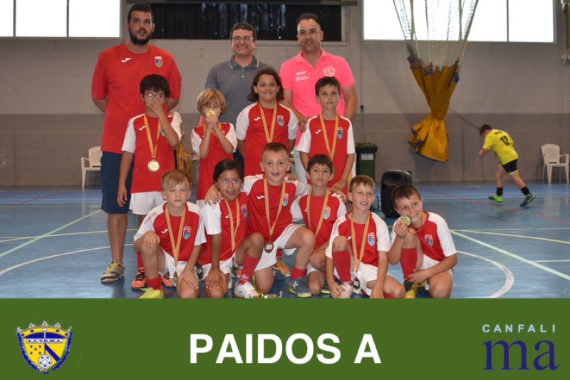Fútbol Sala: La Xara, en alevín, y Paidos, en benjamín, triunfan en las ligas escolares de Dénia Fútbol Sala: La Xara, en alevín, y Paidos, en benjamín, triunfan en las ligas escolares de Dénia