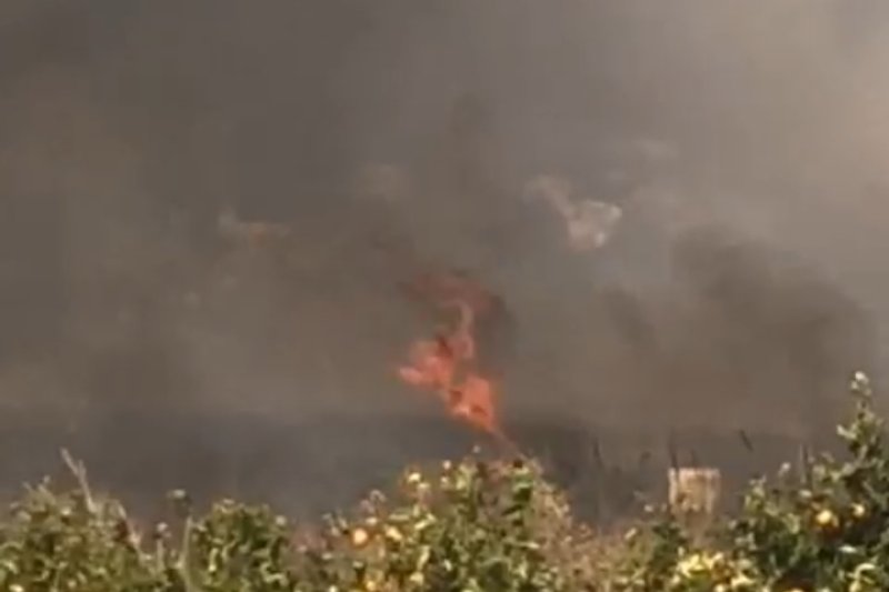 El incendio de Xàbia ha obligado a desalojar cerca de cien  personas  El incendio de Xàbia ha obligado a desalojar cerca de cien  personas