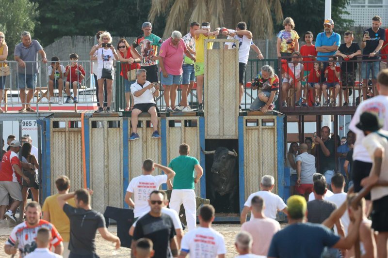 Sevillano passa per Xàbia amb més pena que glòria, però Machancoses arregla l’última vesprada de bous al carrer de Fogueres Sevillano passa per Xàbia amb més pena que glòria, però Machancoses arregla l’última vesprada de bous al carrer de Fogueres