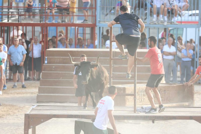 Sevillano passa per Xàbia amb més pena que glòria, però Machancoses arregla l’última vesprada de bous al carrer de Fogueres Sevillano passa per Xàbia amb més pena que glòria, però Machancoses arregla l’última vesprada de bous al carrer de Fogueres