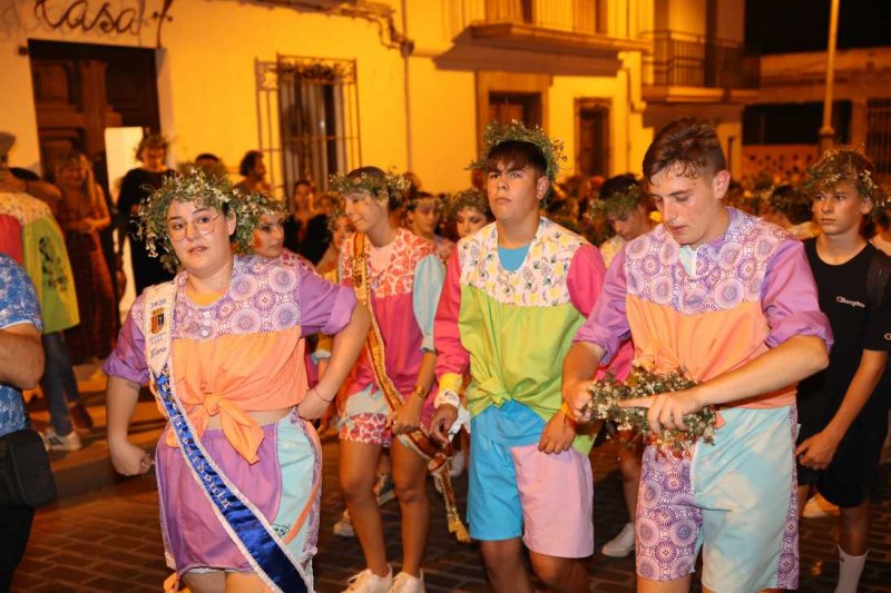 Xàbia s’encén en la nit dels focs de Fogueres Xàbia s’encén en la nit dels focs de Fogueres